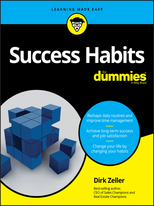 Title details for Success Habits For Dummies by Dirk Zeller - Available